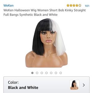 Cruella Halloween wig